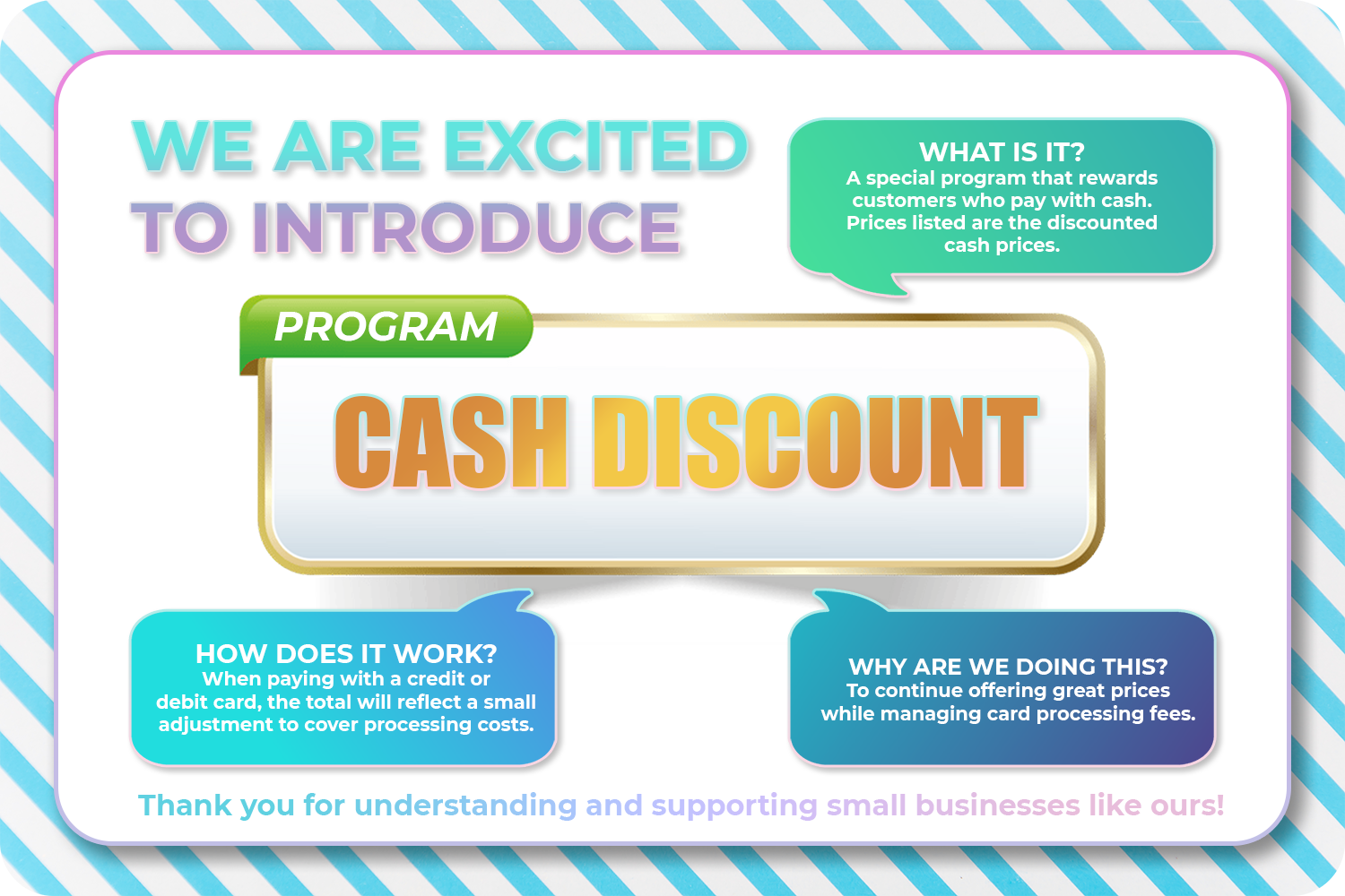 POPUP website CASH DISCOUNT VER4